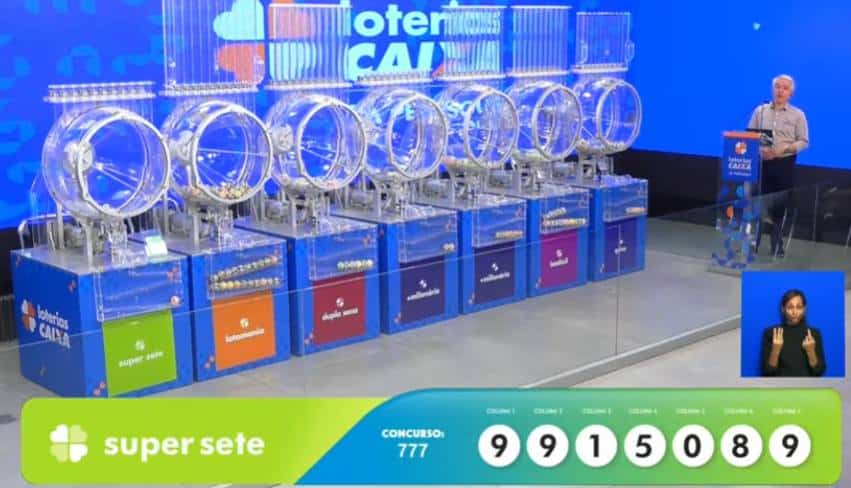 Resultado Super Sete 777