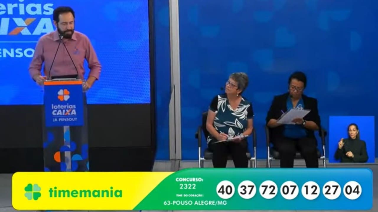 Resultado Timemania 2322
