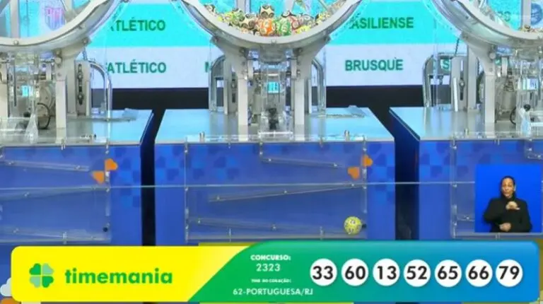 Resultado Timemania 2323