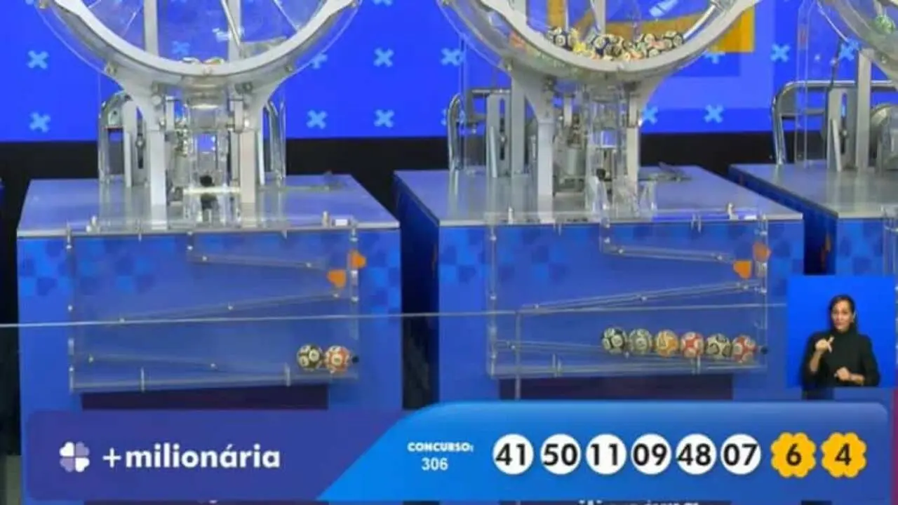 Resultado ao vivo da+Milionária 306