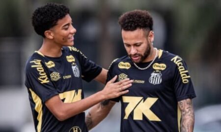Robinho Jr e Neymar