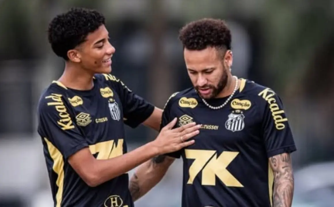 Robinho Jr e Neymar