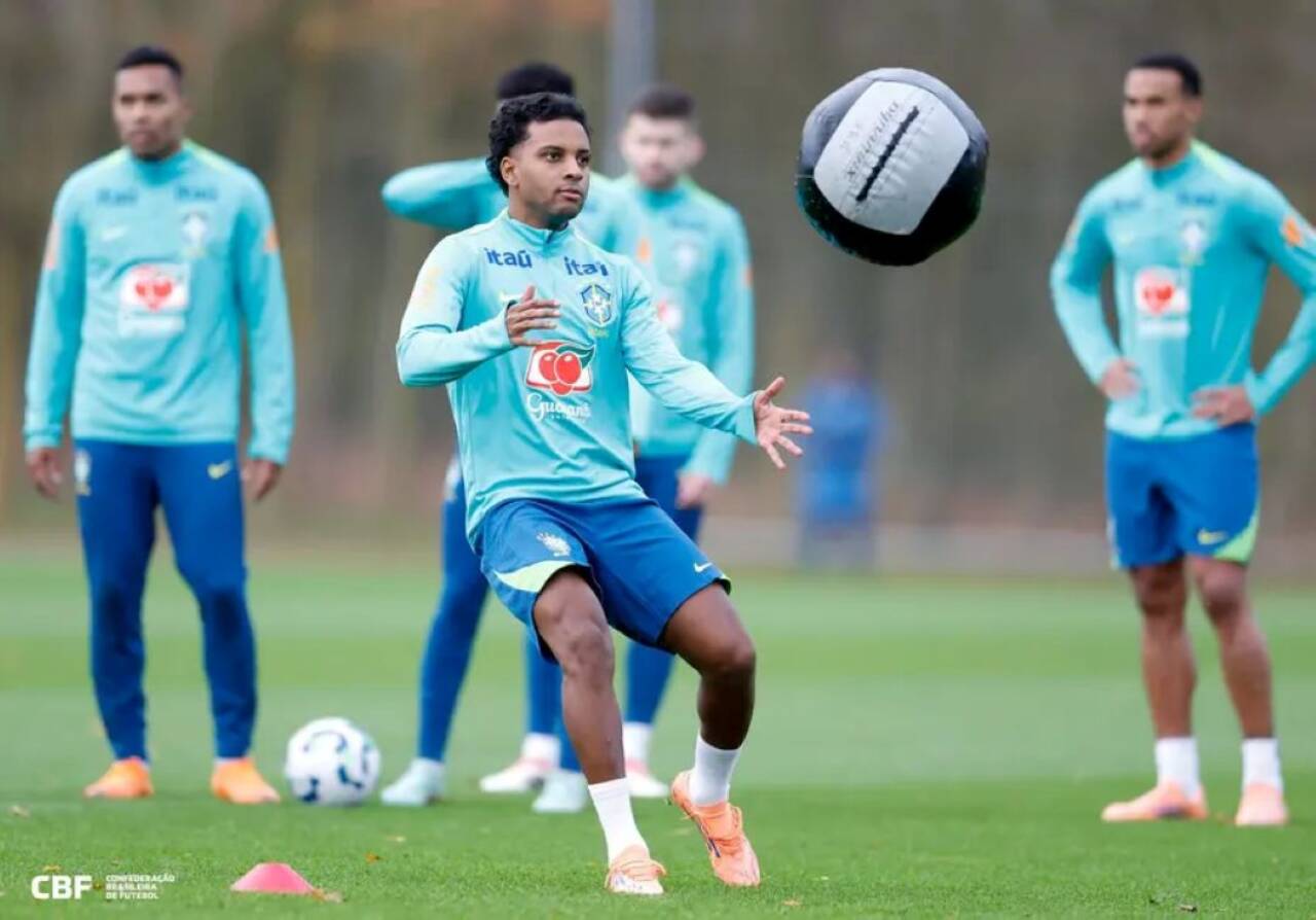 Ancelotti encaminha escalação da Seleção Brasileira com testes no meio-campo e ataque para amistoso contra Senegal