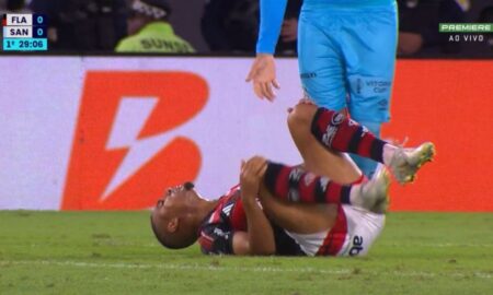 Samuel Lino - Flamengo x Santos
