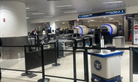 Segurança americana em aeroporto
