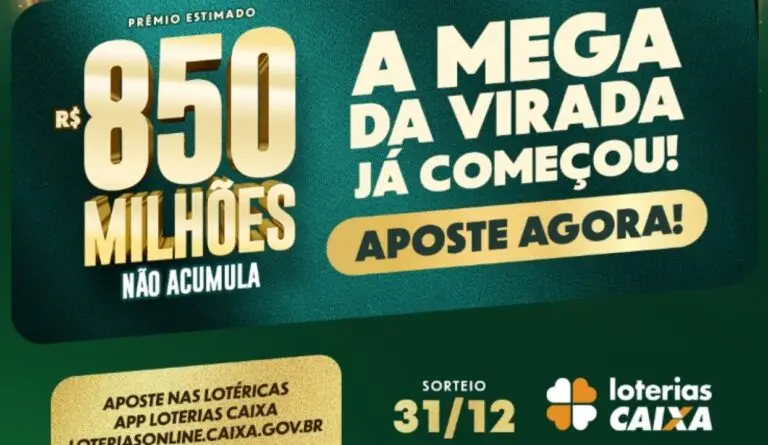 Sorteio Mega da Virada 2025