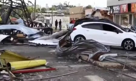 Tornado no Brasil Parana