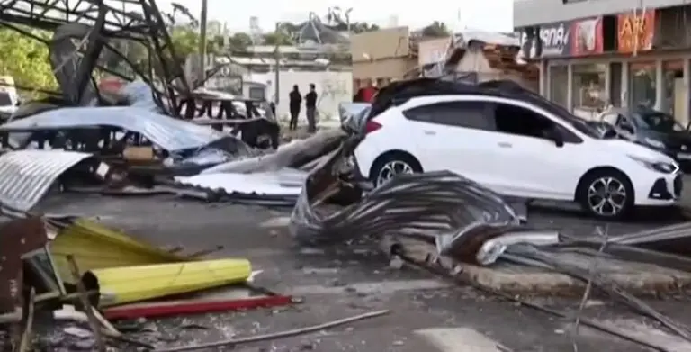 Tornado no Brasil Parana