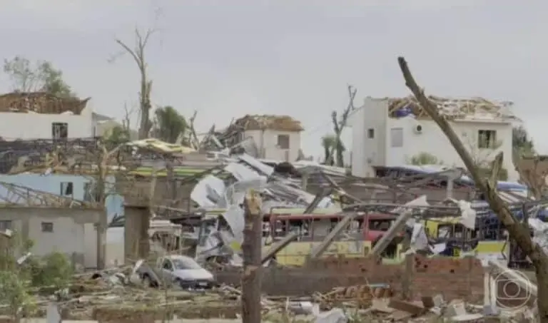 Tornado no Paraná