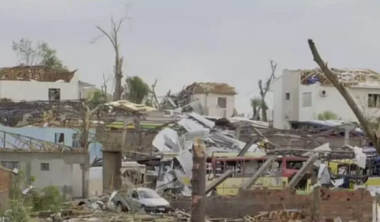 Tornado no Paraná