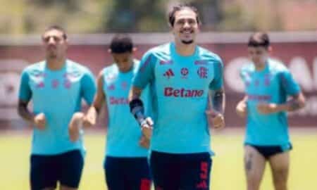 Treino Flamengo, Pedro
