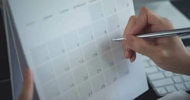calendário