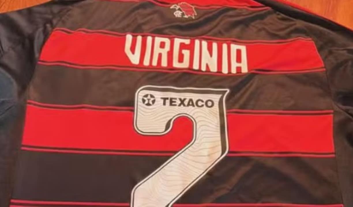 camisa do Flamengo Virgina