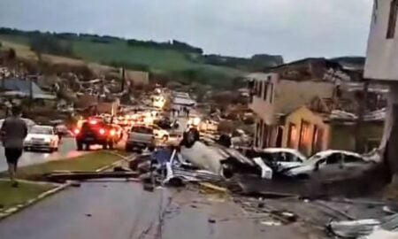 destruição no parana - Internet