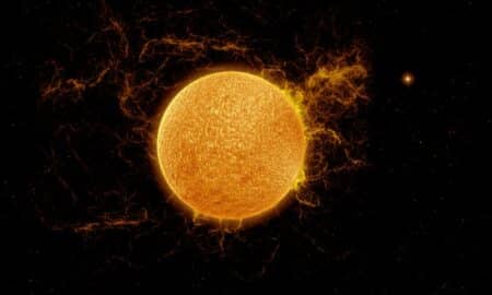 erupção solar Sol