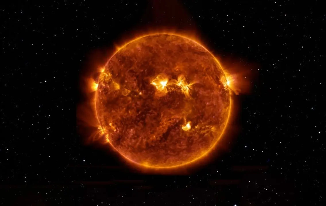 tempestade solar