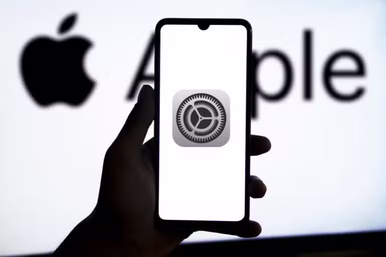 Apple, iphone, telefone, ajustes