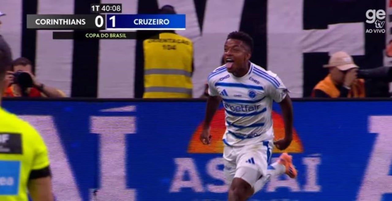 Arroyo abre o placar para o Cruzeiro