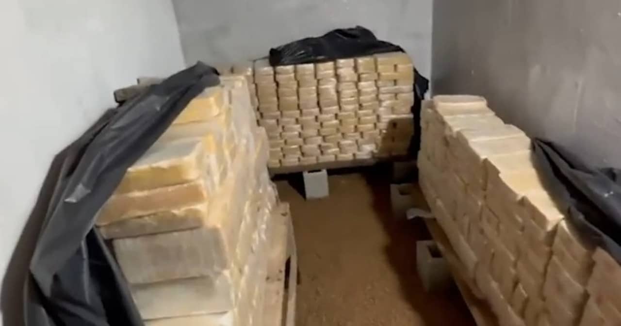 Bunker exportação de cocaína Britanicos