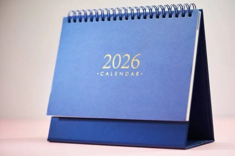 Calendário 2026
