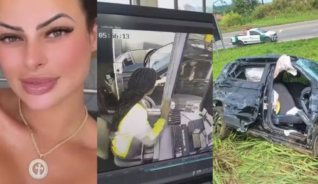 Carro empresaria morta