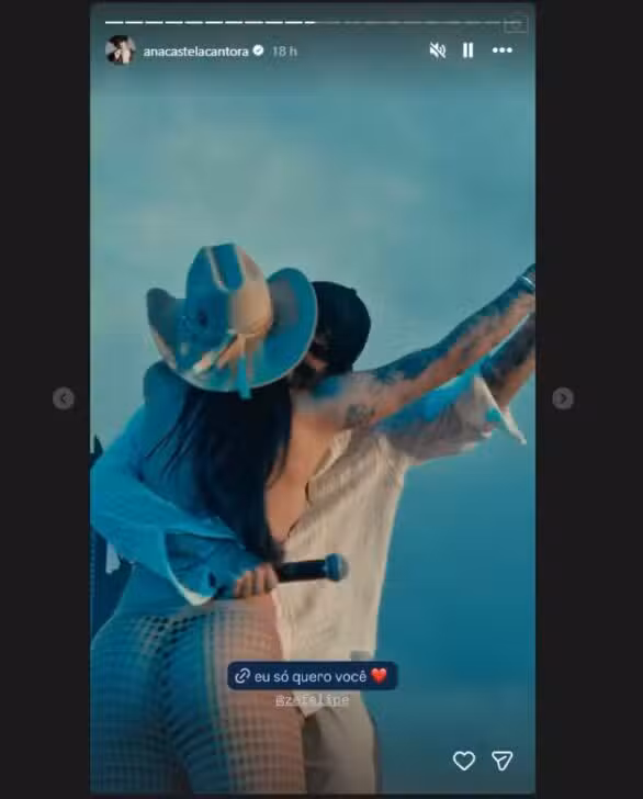 Clipe Ana Castela e Z&eacute; Felipe