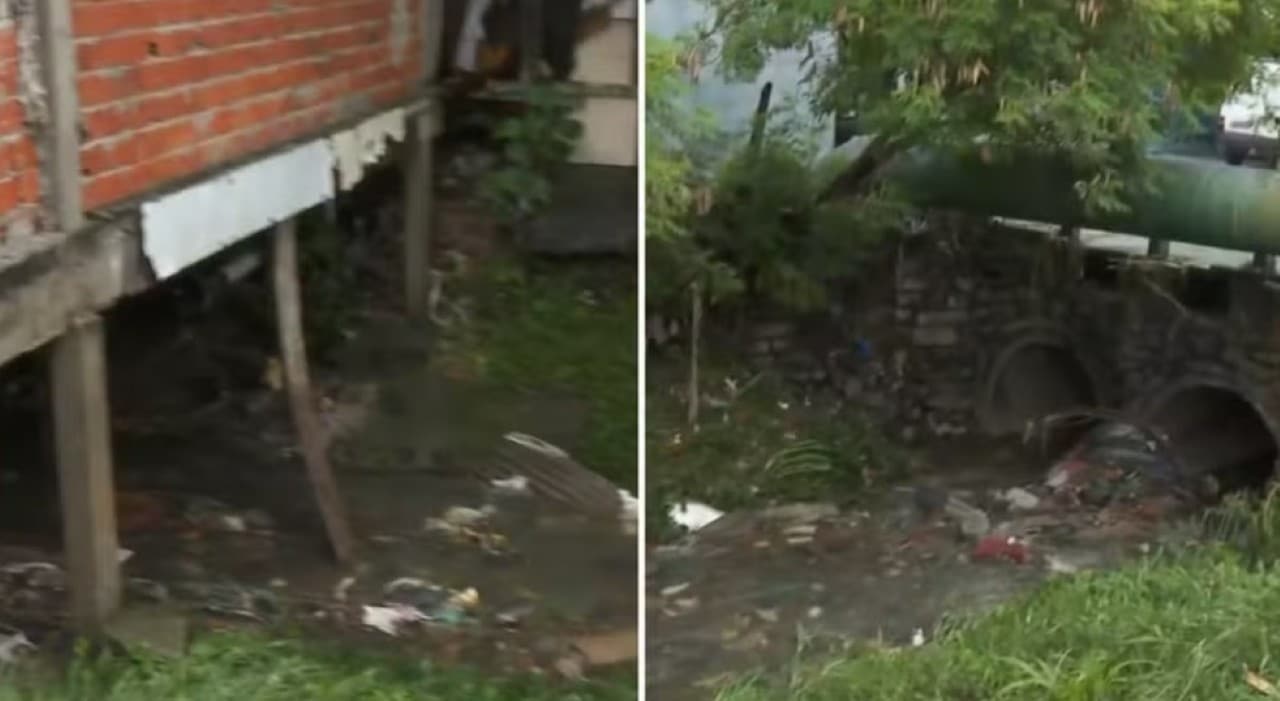 Córrego em Guarulhos