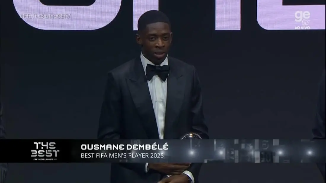 Dembele melhor do mundo
