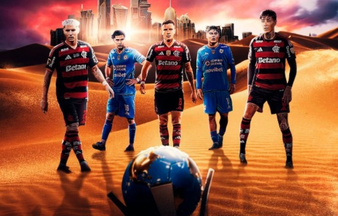 Flamengo jogadores x Cruz Azul jogadores