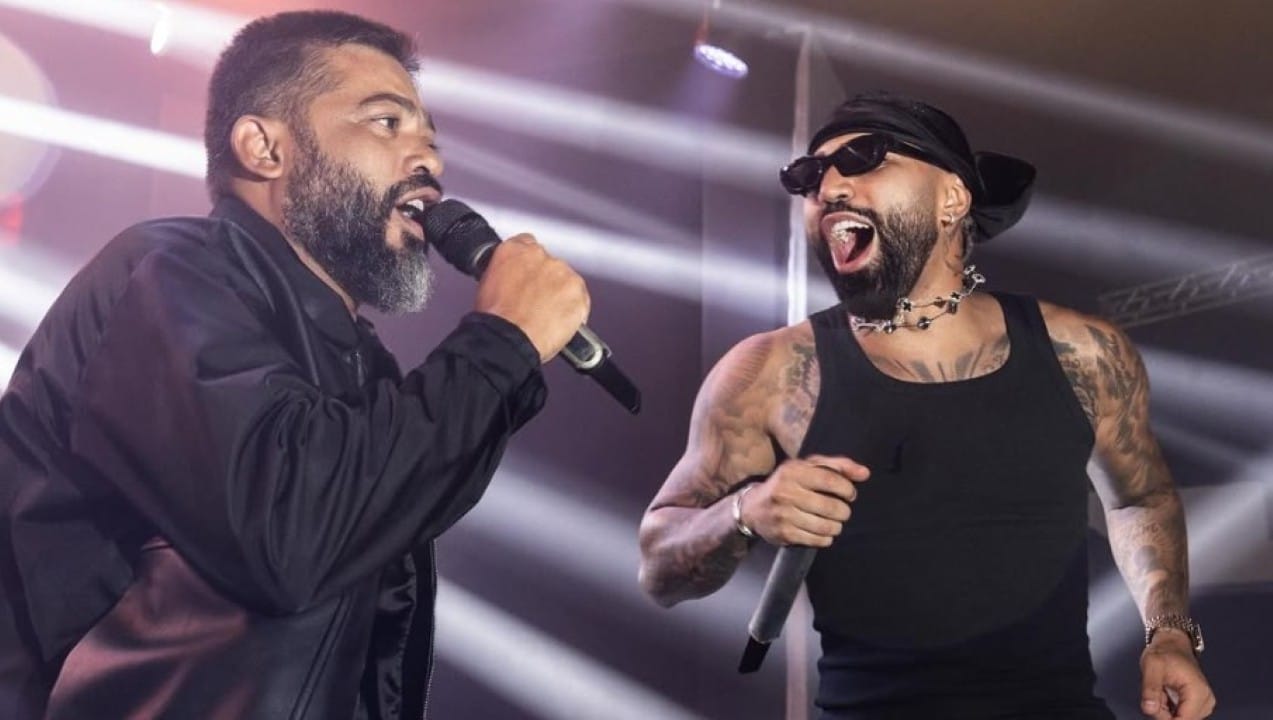 Gabigol com o pai