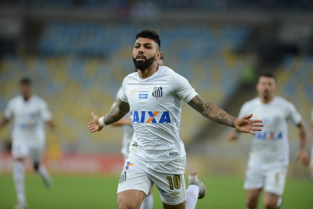 Gabigol no Santos