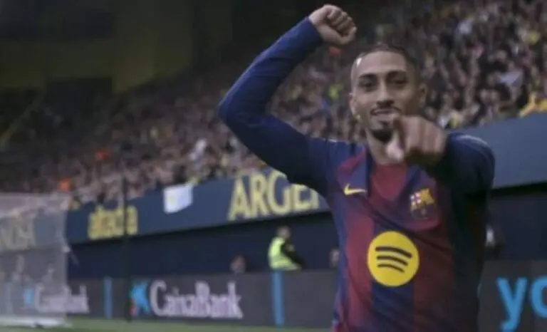Gol Raphinha Barcelona