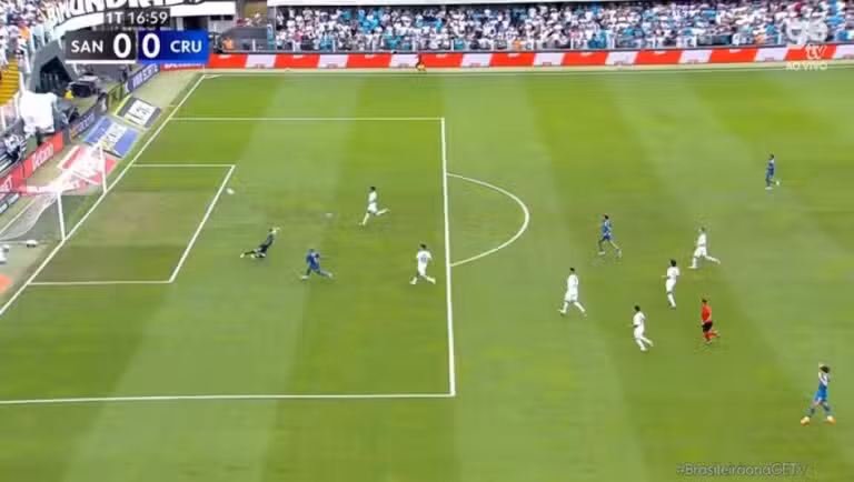Golaço impedido