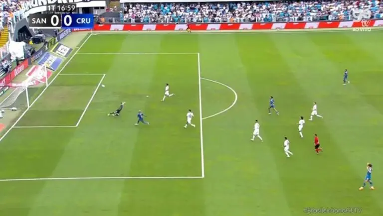 Golaço impedido