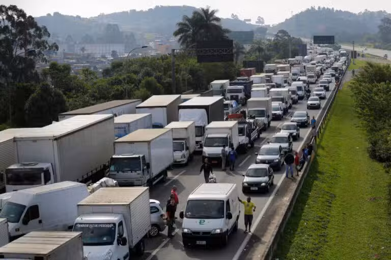 Greve de caminhoneiros