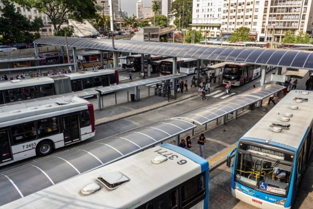Greve de ônibus em São Paulo