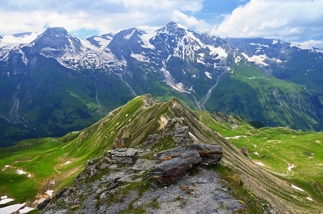 Grossglockner na Áustria