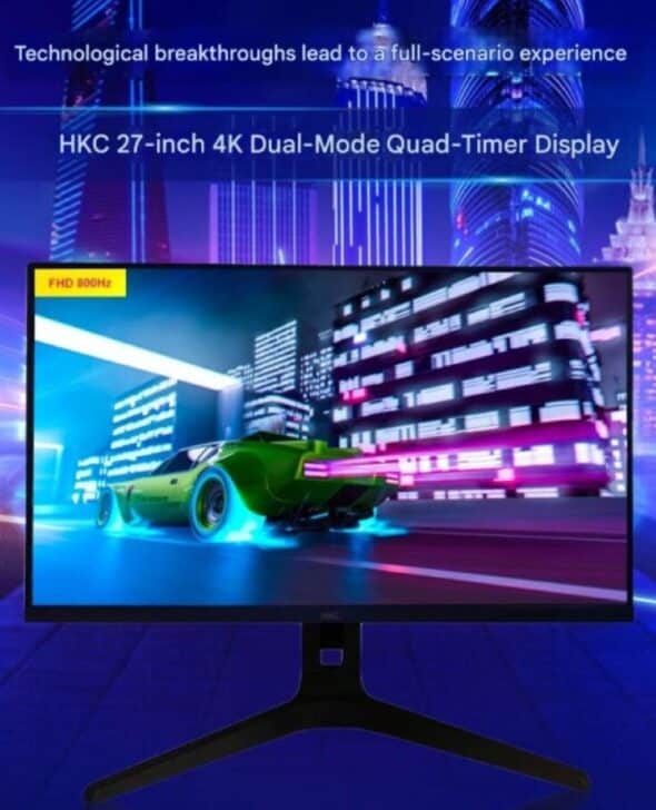 HKC monitor gamer de 27 polegadas