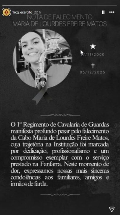 Homenagem do 1º Regimento de Cavalaria de Guardas