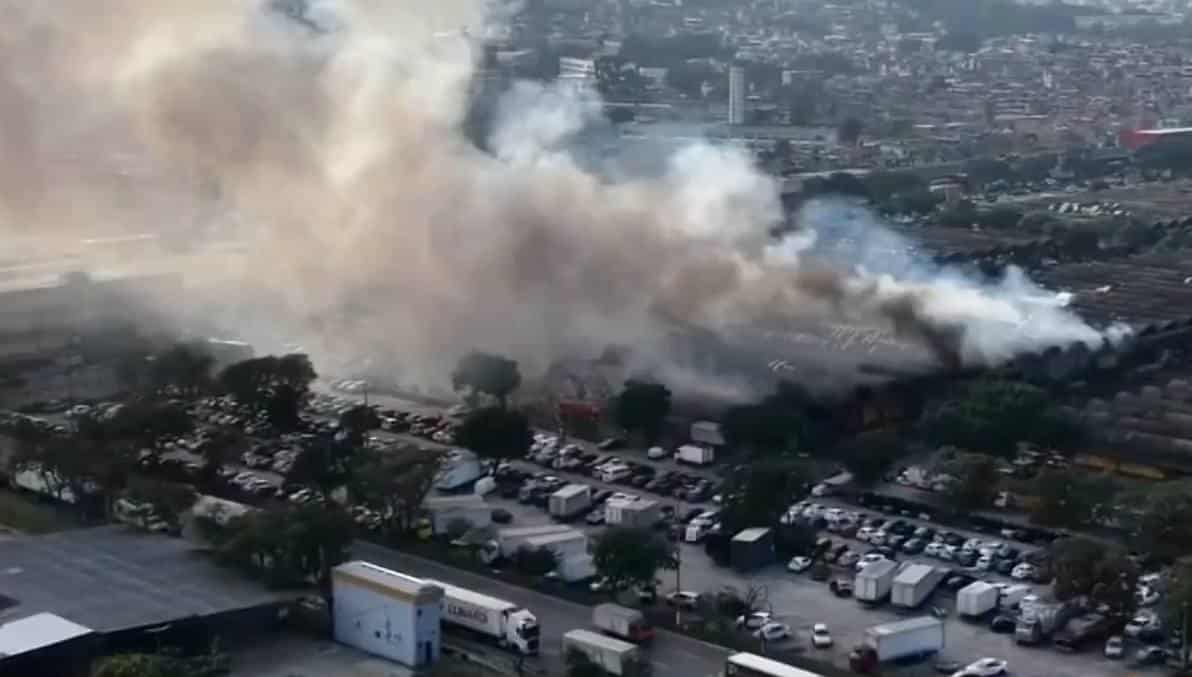 Incendio ceasa rio de janeiro