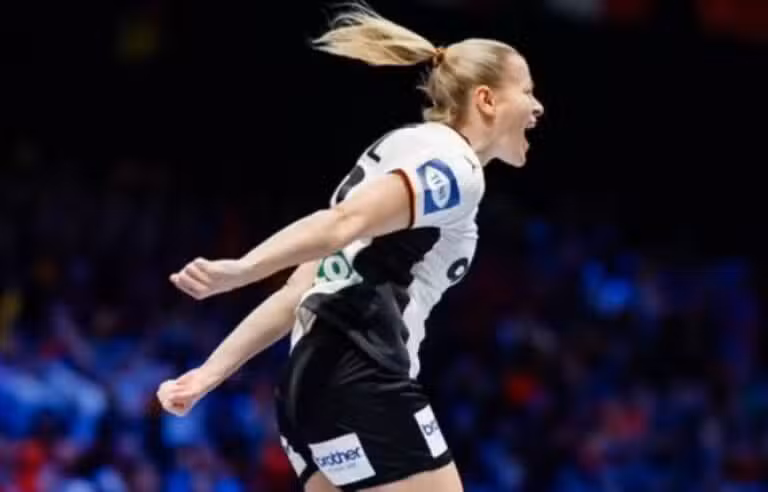 Jogadora alemã de handebol