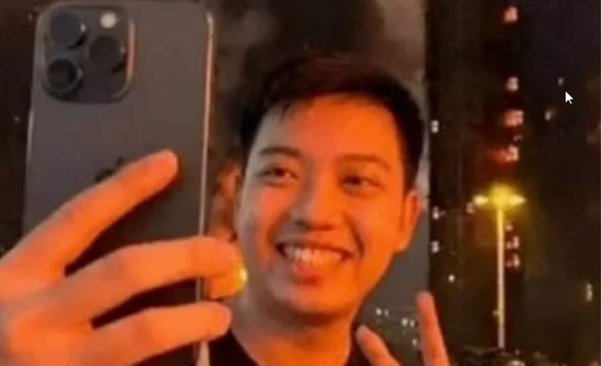 Kenny Cha preso em Hong Kong por debochar de vítimas em incêndio