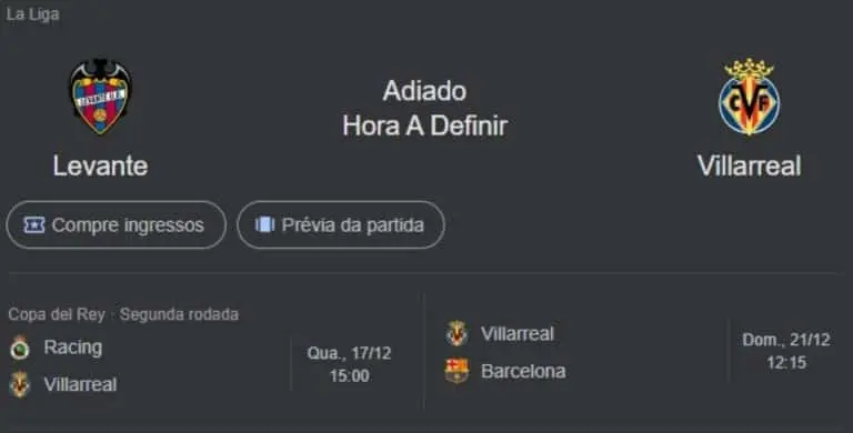 Levante x Vilarreal