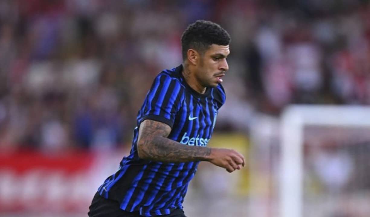 Luis Henrique em partida pela Inter de Milão