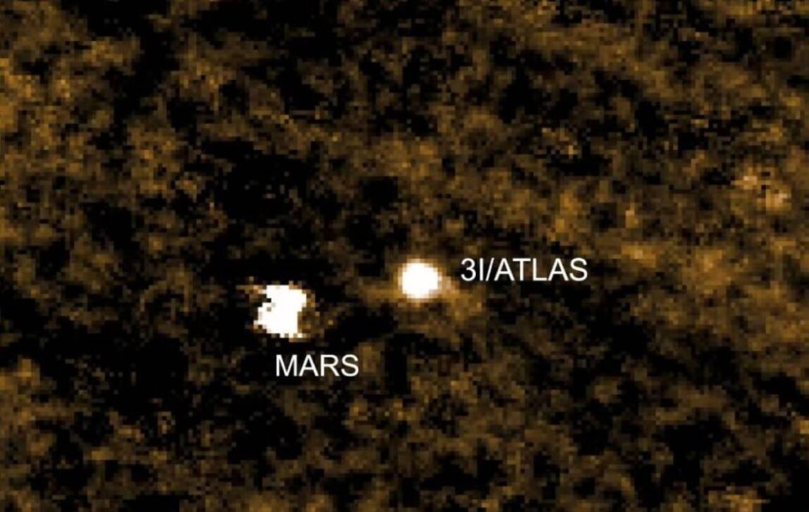 Mars e 3I-atlas