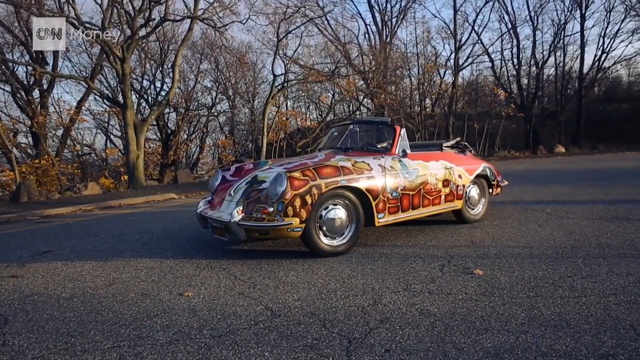 Porsche 356 psicodélico de Janis Joplin