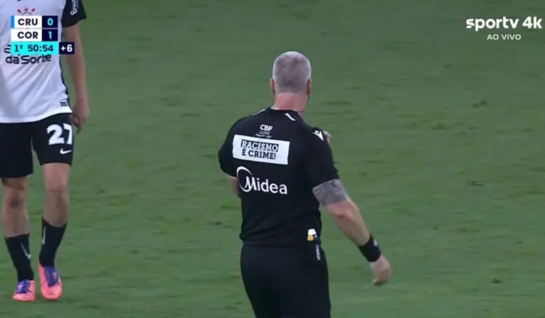 Primeiro tempo Corinthians x Cruzeiro