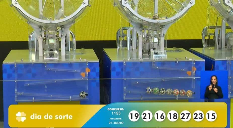 Resultado Dia de Sorte 1153