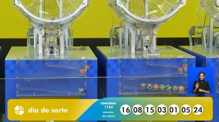 Resultado Dia de Sorte 1154