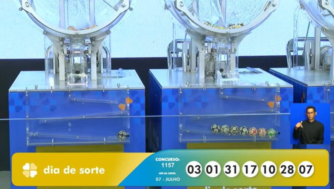 Resultado Dia de Sorte 1157